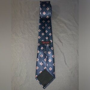 JOHN WEITZ, BLUE MENS NECK TIE. LIKE NEW. MADE IN USA.